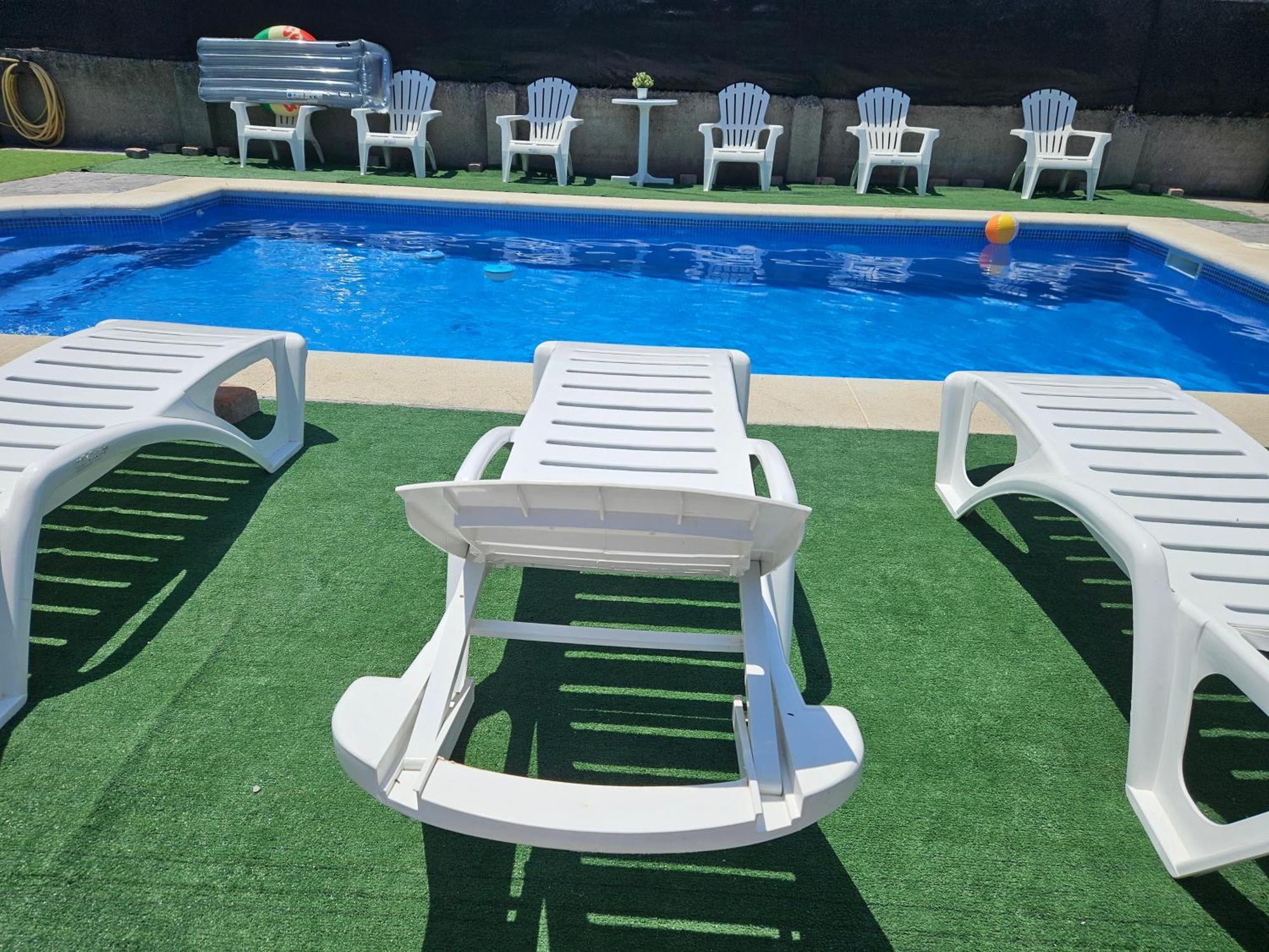 Casa de férias Con Piscina 50 Minutos Madrid En Escalona Toledo